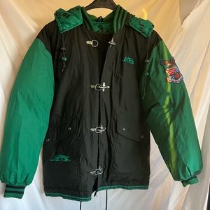 Vintage Triple Fat Goose x NFL duck down NY Jets parka in Mint condition!!!